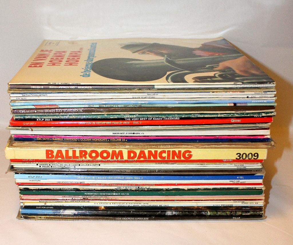 partij lp's, Ophalen, Gebruikt, Overige formaten