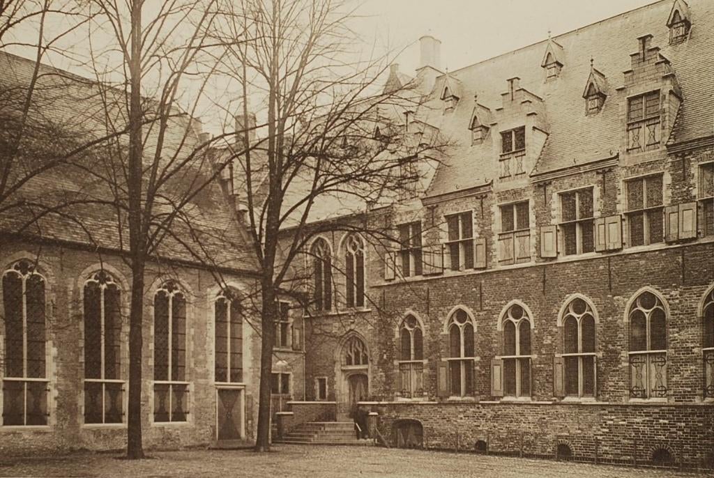 De Abdij van Middelburg - Antieke illustratie (1902), Verzenden, Voor 1940, Zo goed als nieuw, Overige onderwerpen