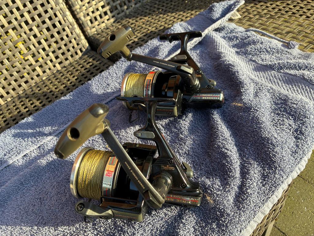 Daiwa GS 3000 H Longbeam, Watersport en Boten, Hengelsport | Karpervissen, Ophalen, Zo goed als nieuw, Molen