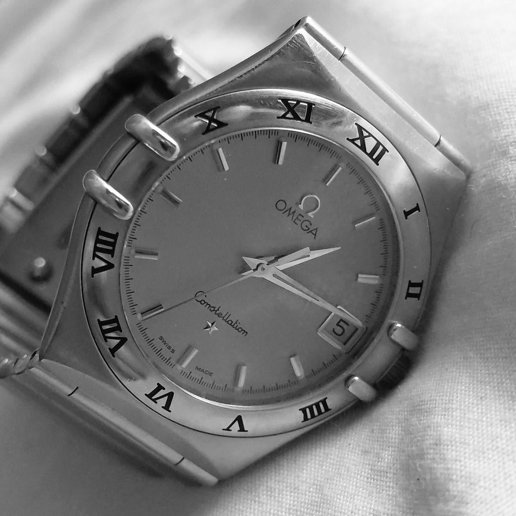 omega constellation., Ophalen of Verzenden, Goud, Staal, Omega