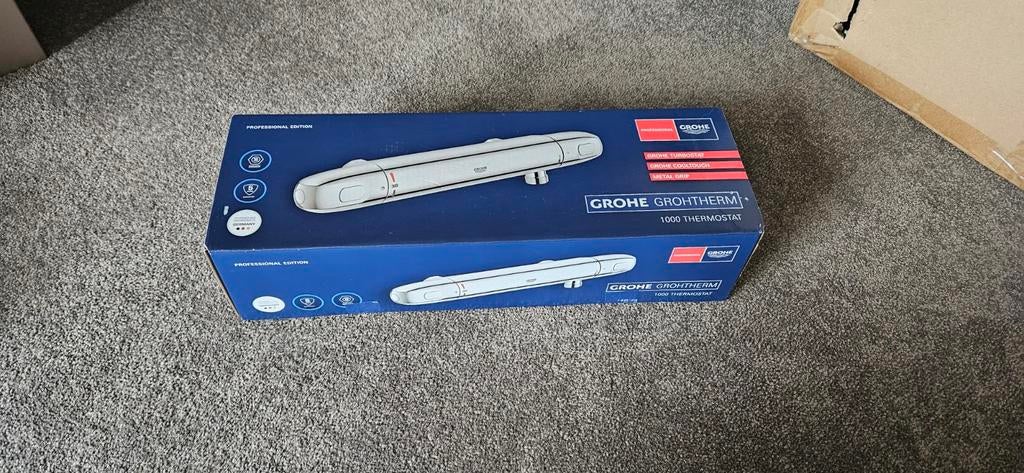 Grohe thermostaatkraan en douche glijstang, Ophalen of Verzenden, Douche