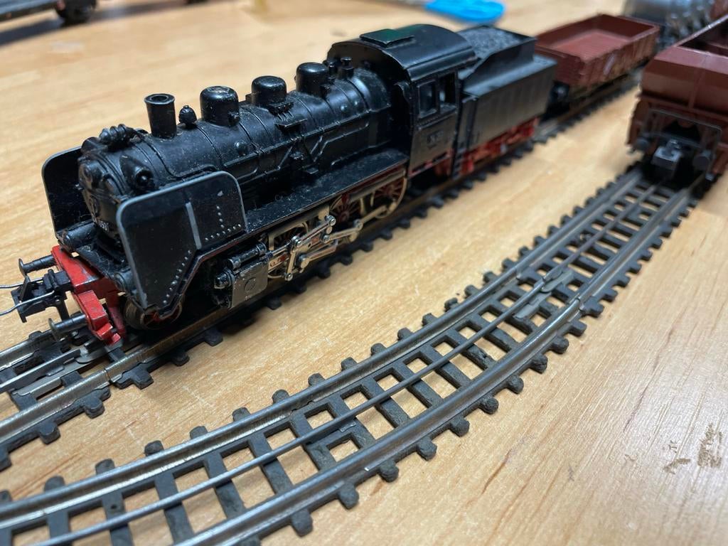 Vintage Trix express modeltrein set, Overige merken, Gelijkstroom of Wisselstroom, Ophalen of Verzenden, Analoog