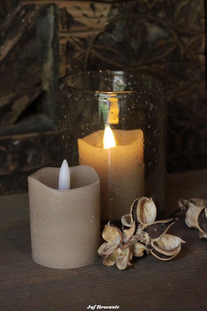 Ledkaarsen Countryfield op timer en afstandsbediening, Www.jufbrocante.nl, Www.jufbrocante.nl, Nieuw, Ophalen of Verzenden