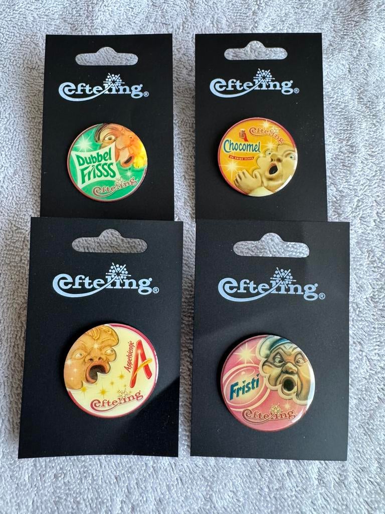 4 x Efteling Pin nieuw, Ophalen of Verzenden, Nieuw, Button of Speldje