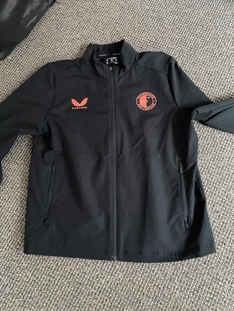 Feyenoord jack Castore zwart maat 44, Maat L, Ophalen of Verzenden, Gebruikt, Overige typen