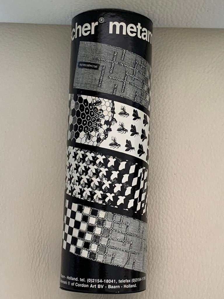 M.C Escher Metamorfose 4- luik poster origineel NIEUW, Ophalen of Verzenden