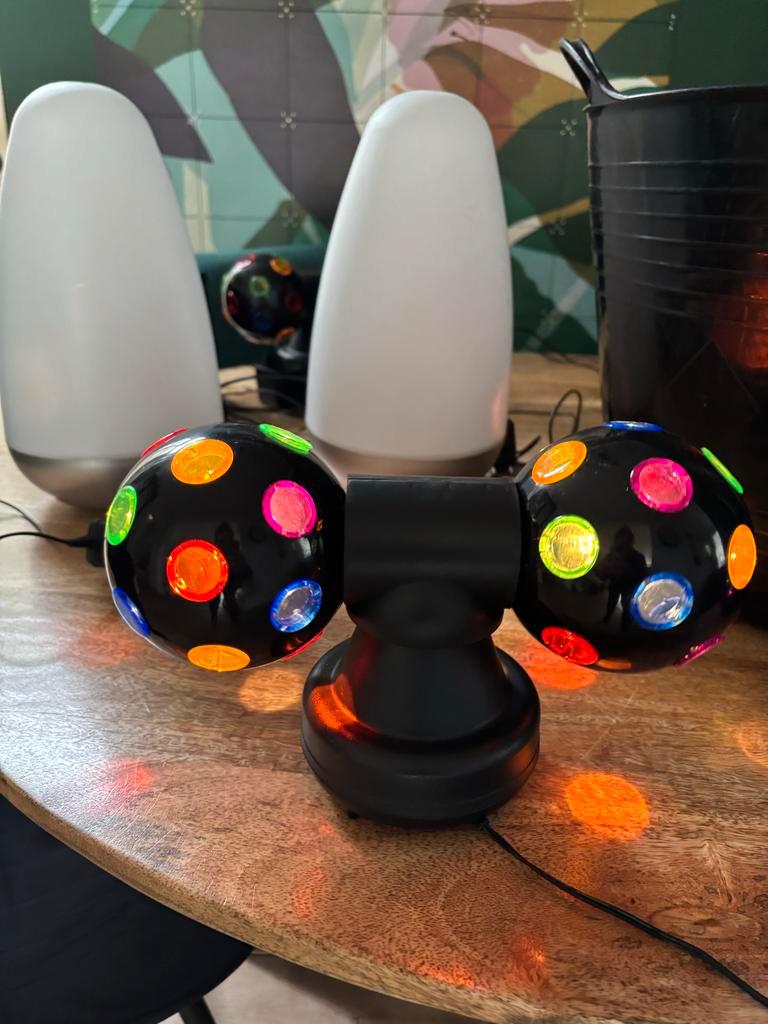 Disco lampen, Muziek en Instrumenten, Ophalen of Verzenden, Gebruikt, Licht, Kleur