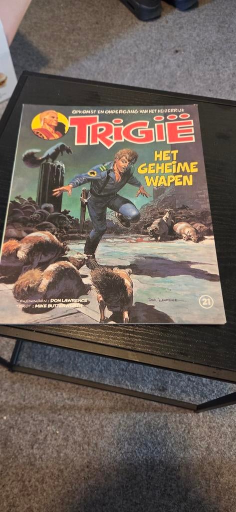 Trigie Het Geheime Wapen stripboek, Eén stripboek, Ophalen of Verzenden, Gelezen