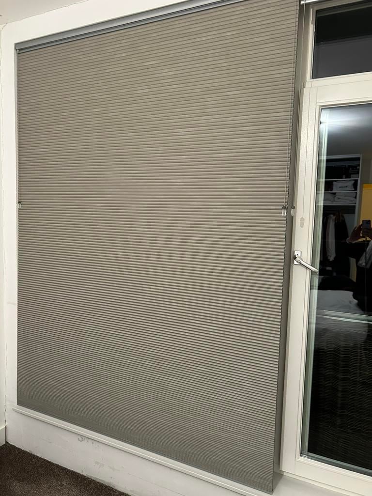 Bottum up en down duette, Huis en Inrichting, Stoffering | Gordijnen en Lamellen, Zo goed als nieuw, 200 cm of meer, 50 tot 100 cm