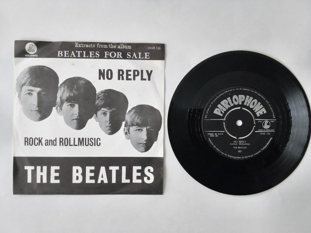 Vinyl single  The Beatles  No Reply, Cd's en Dvd's, Vinyl Singles, Gebruikt, 7 inch, Single, Ophalen of Verzenden