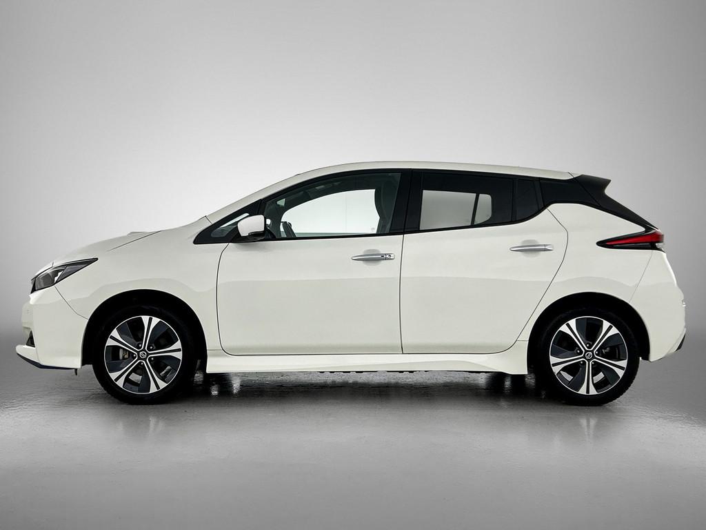 Nissan Leaf e+ N-Connecta 62 kWh | Navi | Clima | (bj 2020), Automaat, Stof, Gebruikt, Zwart