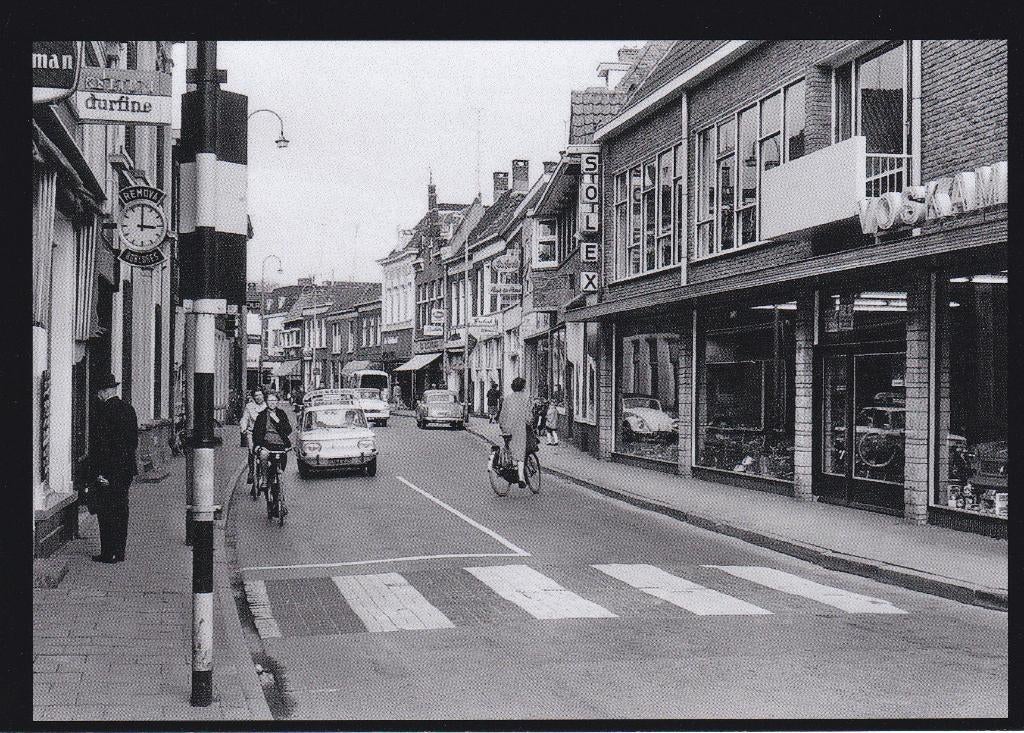 Almelo, oude autobedrijf Voskamp, Trabant., Ophalen of Verzenden, 1960 tot 1980, Ongelopen, Overijssel