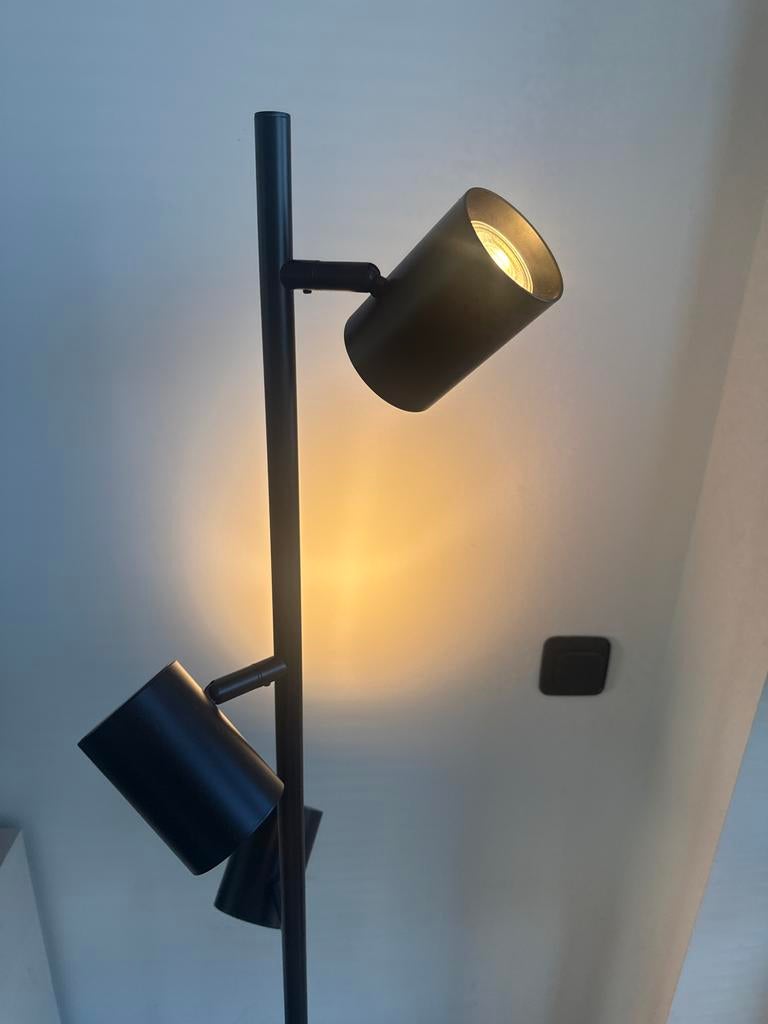 IKEA vloerlamp met 3 spots, Ophalen of Verzenden, Gebruikt, Metaal, 150 tot 200 cm