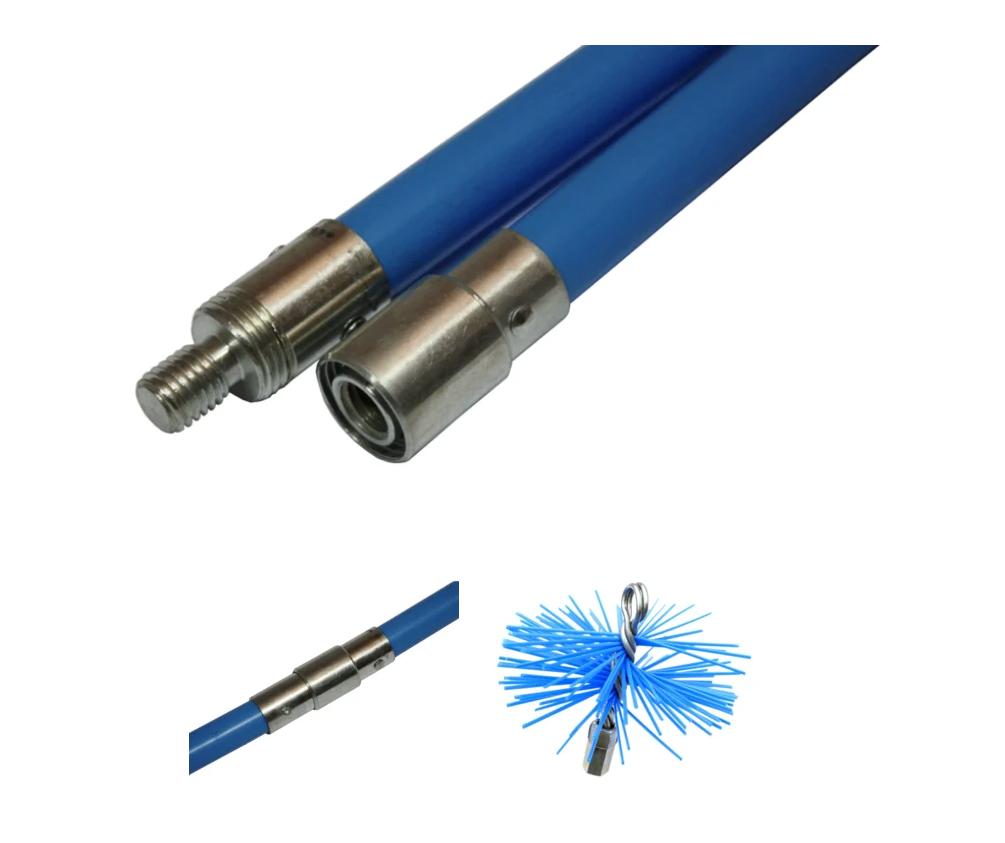 TE HUUR: Schoorsteen veegset, Ophalen of Verzenden