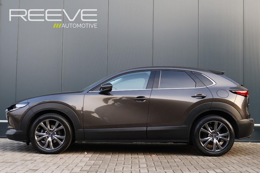 Mazda CX-30 2.0 e-SkyActiv-X M Hybrid Luxury Automaat | Leer, 1998 cc, Gebruikt, 19 km/l, Adaptive Cruise Control
