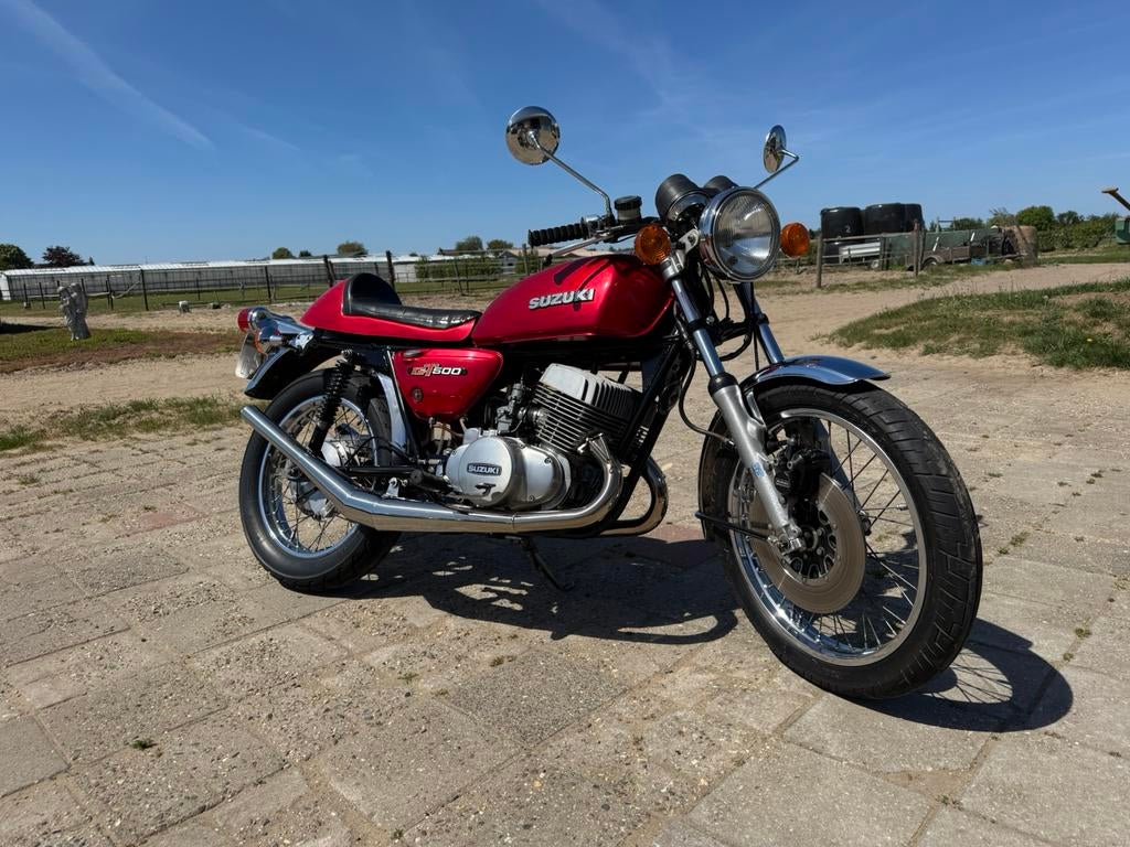 Suzuki GT 500, 2 cilinders, Particulier, Toermotor, Minimaal motorrijbewijs A2
