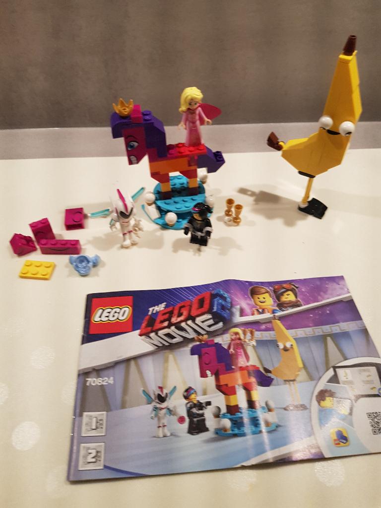 Lego 70824 - Queen Watevra Wa'Nabi (Lego Movie 2), Gebruikt, Overige thema's, Lego, Compleet