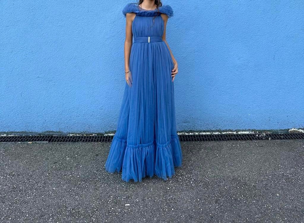 Avondjurk kinderen, Ophalen of Verzenden, Zo goed als nieuw, Maat 34 (XS) of kleiner, Onder de knie