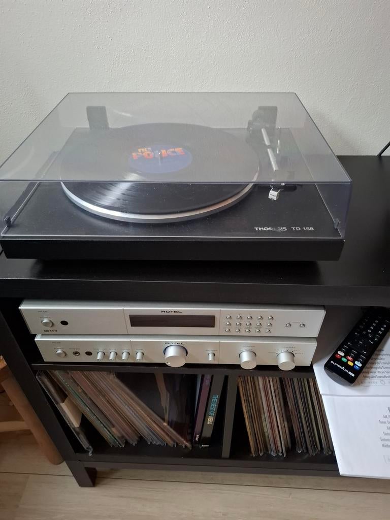 Rotel stereo met Thorens platenspeler, Audio, Tv en Foto, Stereo-sets, Ophalen, Overige merken