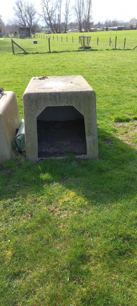 Schapen of geiten schuil hokjes, Ophalen, 110 cm of meer, 100 cm of meer