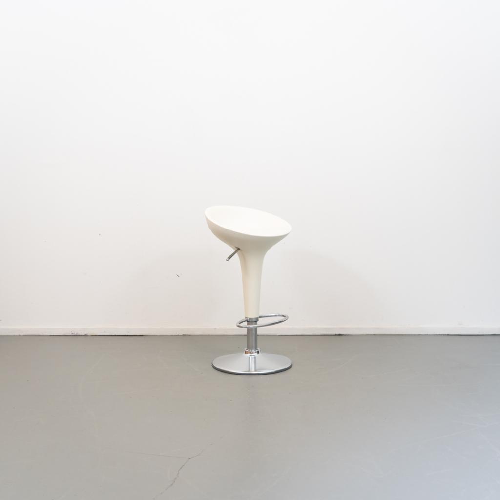 50x Magis Bombo kruk wit / aluminium