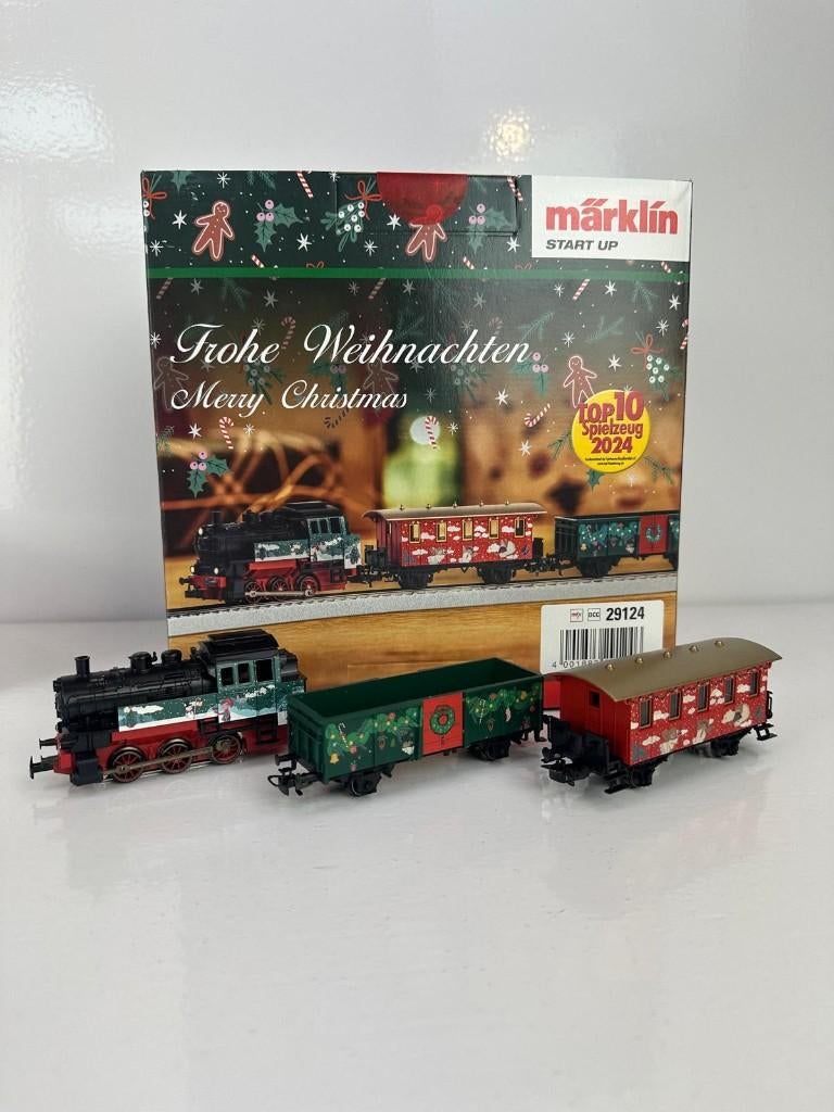 Marklin 29124 - Märklin Start-Up - Startset "Kerstmis", Wisselstroom, Treinset, -, -