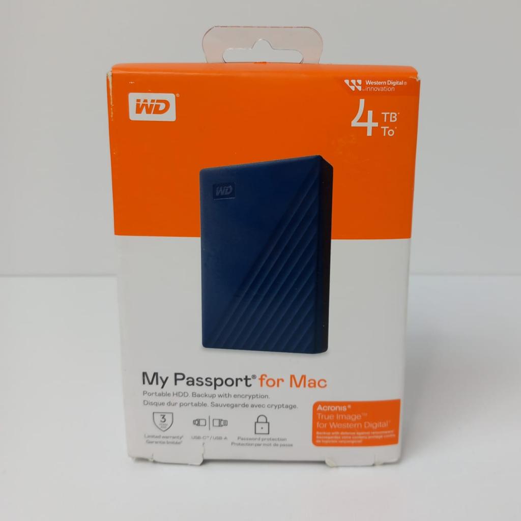 WD My Passport voor Apple Mac 4TB Blauw | Nieuw in seal, Flex Ltd., Nieuw, https://flex.com/contact-us, Nobelstraat 10, 5807 GA Oostrum LB, Limburg, Nederland