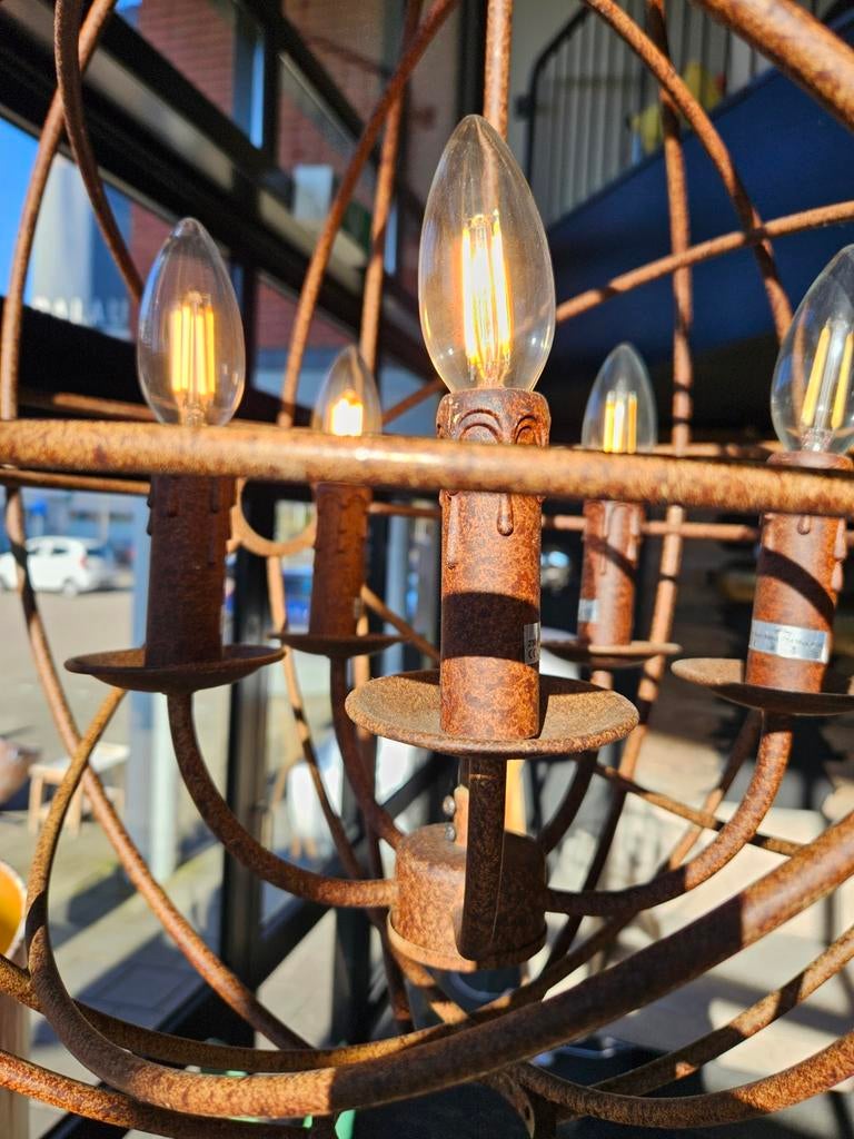 Kroonluchter roest bol opruiming, Ophalen of Verzenden, Nieuw