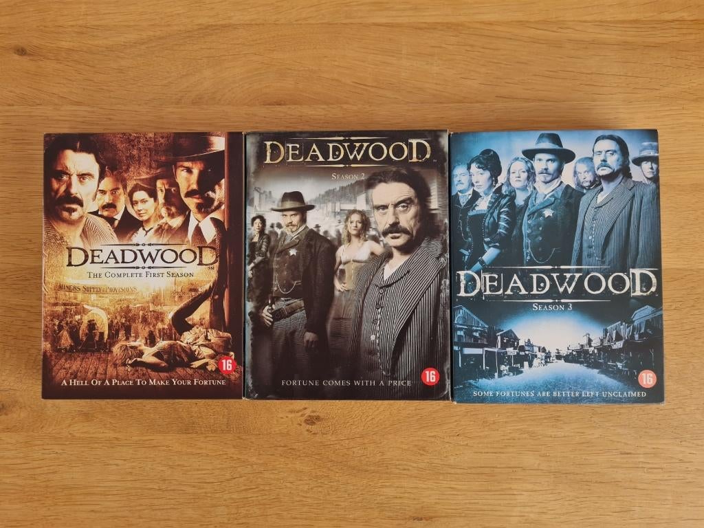Deadwood western dvd serie 3 seizoenen, Cd's en Dvd's, Dvd's | Tv en Series, Vanaf 12 jaar, Ophalen of Verzenden, Zo goed als nieuw