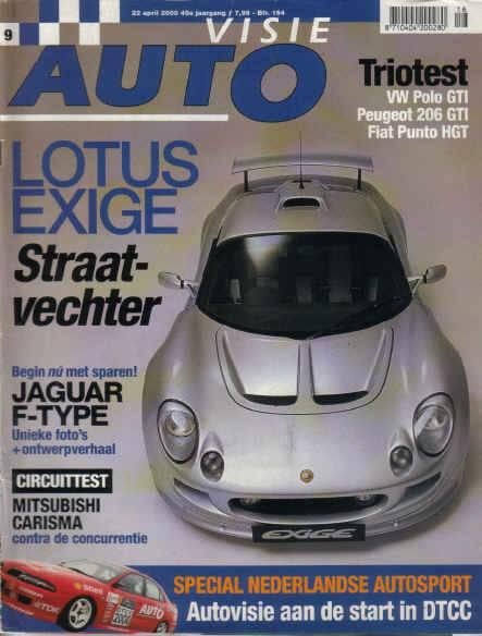 Autovisie 9 2000 : VW Polo GTI - Fiat Punto HGT - Audi S4, Ophalen of Verzenden, Gelezen, Algemeen