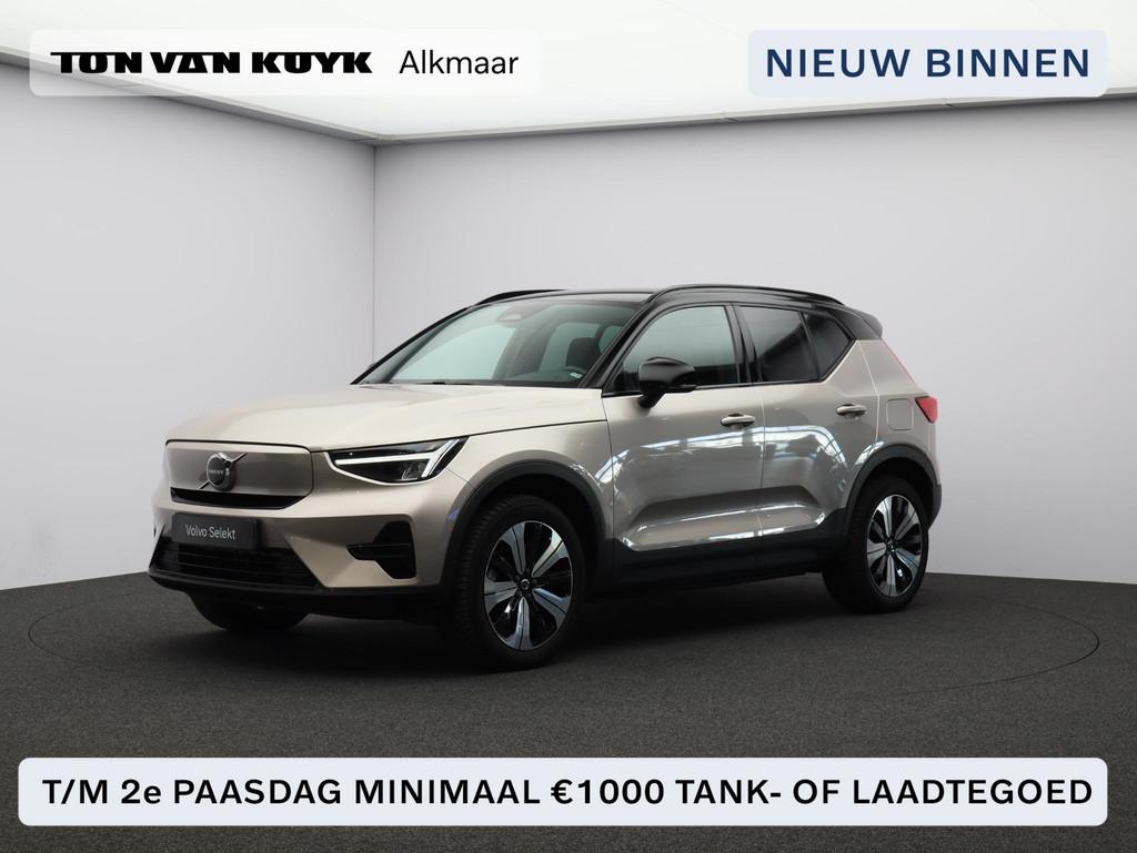 Volvo XC40 Recharge Core 70 kWh / Getint Glas / Parkeercamer, Stof, Gebruikt, Volvo Selected Used Cars, Met garantie (alle)