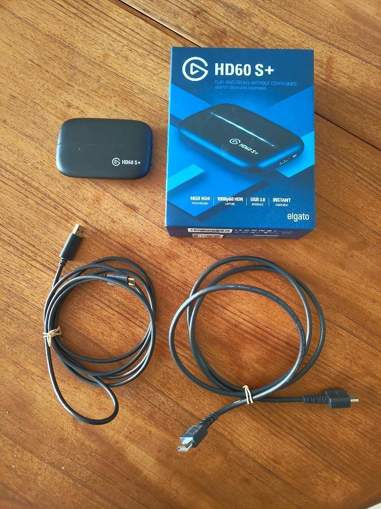 Elgato HD60 S+ capture card, Computers en Software, Capture cards, Ophalen of Verzenden, Gebruikt