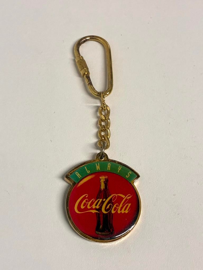 Metalen Always Coca Cola sleutelhanger, Ophalen of Verzenden, Zo goed als nieuw, Merk