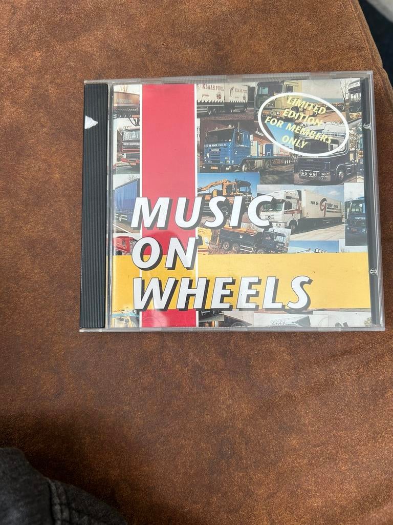 Music on wheels , truckstar, Cd's en Dvd's, Ophalen of Verzenden, 1980 tot 2000, Zo goed als nieuw