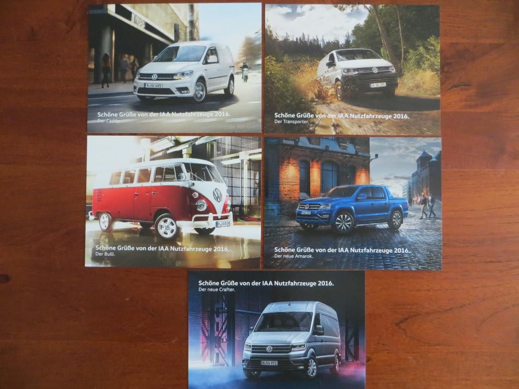 Volkswagen Crafter Caddy Amarok Transporter T1 T6 (kaarten), Ophalen of Verzenden, Nieuw, Volkswagen