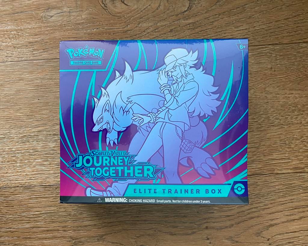 Pokémon TCG - Journey Together ETB *SEALED*, Ophalen of Verzenden, Nieuw, Foil