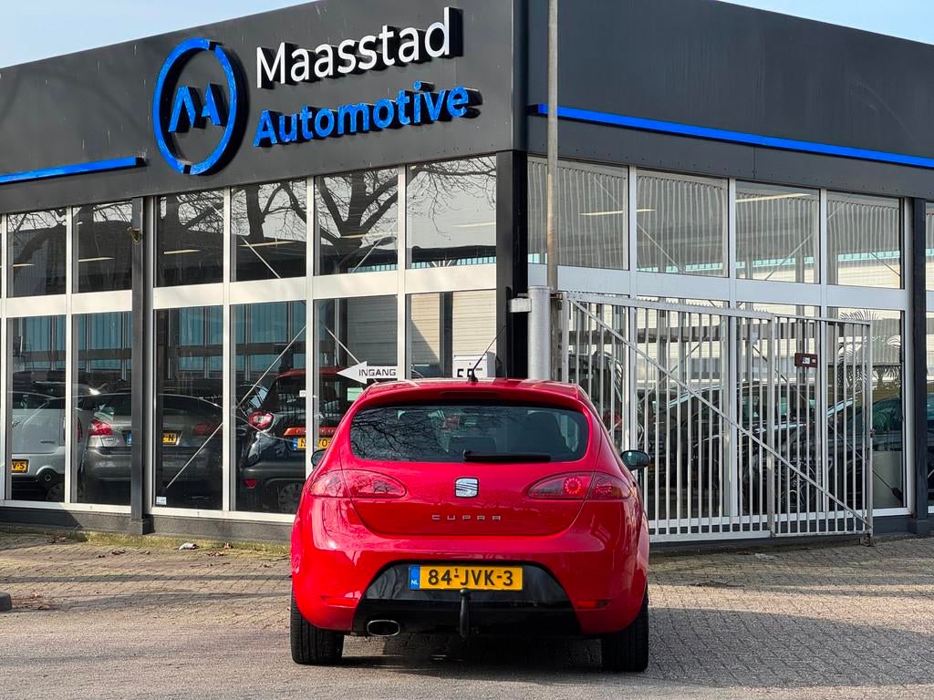 Seat Leon 2.0 TFSI FR CUPRA 2E EIG 241PK KUIPSTOELEN TREKHAA, Voorwielaandrijving, Stof, Gebruikt, 1984 cc