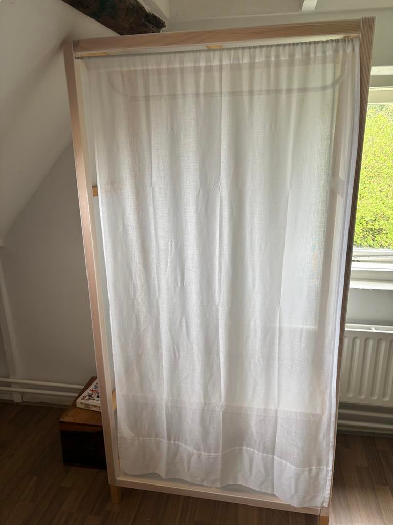IKEA Open kledingkast met gordijn, Ophalen, Zo goed als nieuw, 25 tot 50 cm, 200 cm of meer