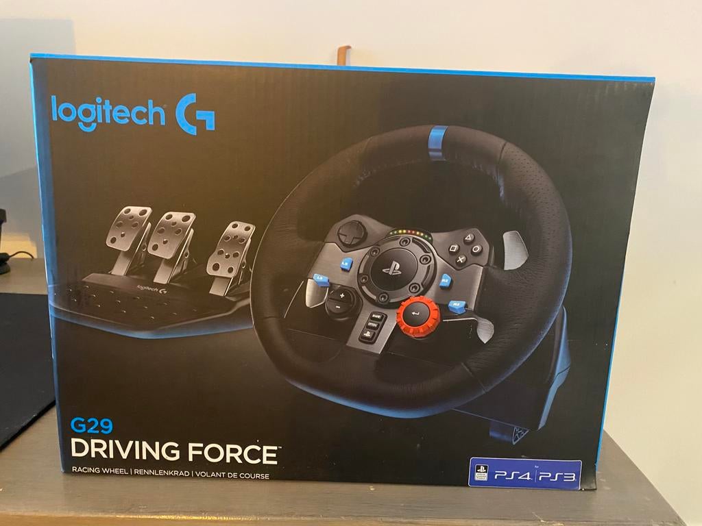 Logitech G29 Driving Force Racing Wheel, Spelcomputers en Games, Spelcomputers | Sony PlayStation Consoles | Accessoires, Ophalen