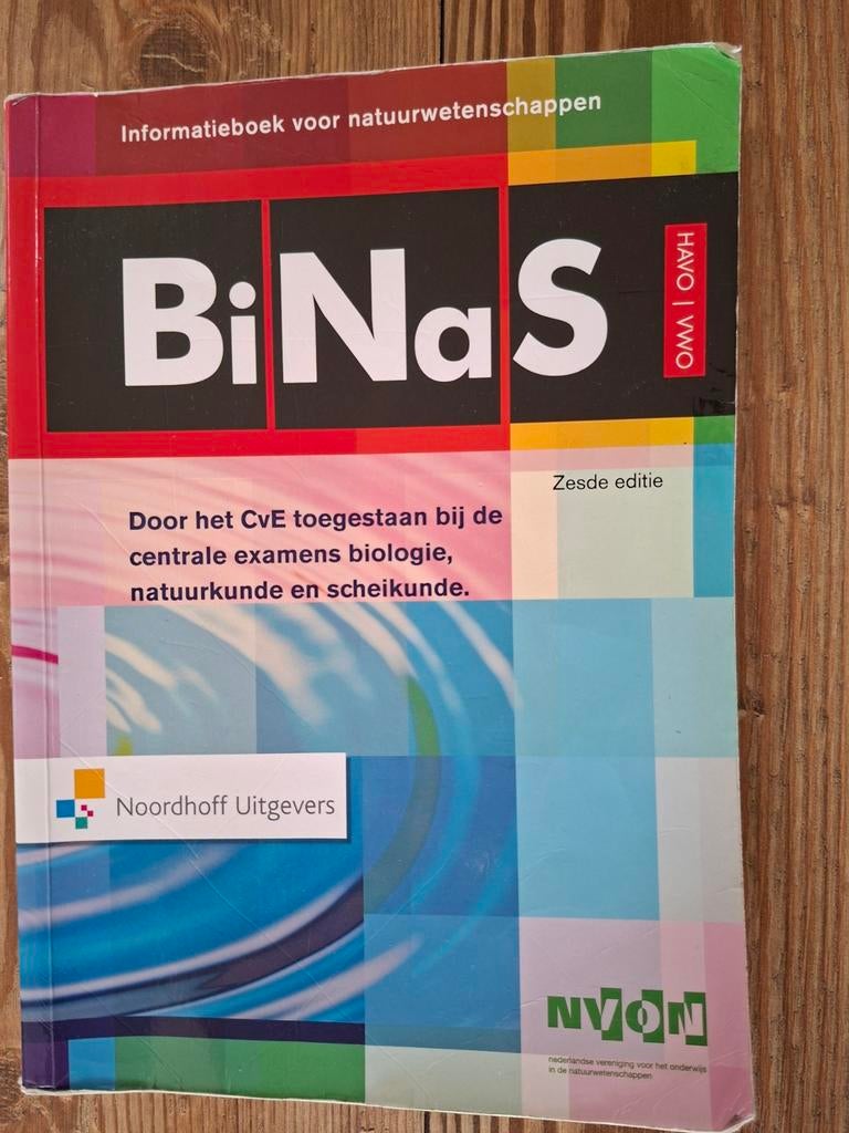 BINAS, Gelezen, Biologie, HAVO, Ophalen of Verzenden