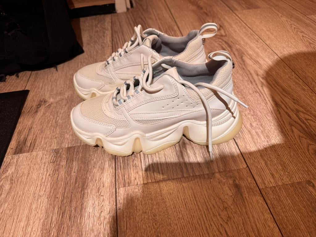 Steve madden, Ophalen of Verzenden, Zo goed als nieuw, Zwart, Sneakers of Gympen