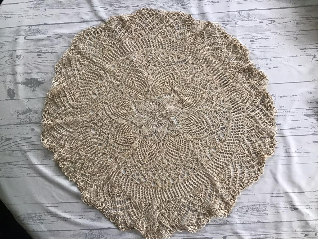 Kleed ecru 70, Ophalen of Verzenden, Zo goed als nieuw, Haken