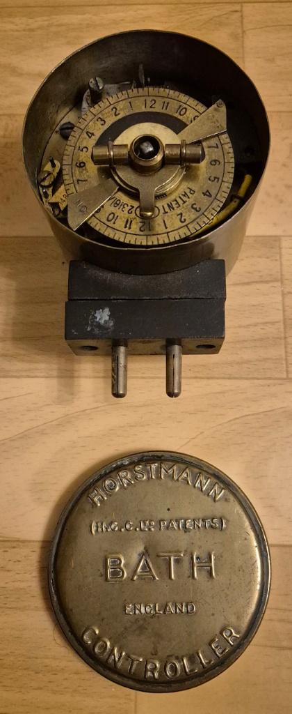 Antieke Engelse timer "Horstmann BATH England Controller"., Ophalen of Verzenden
