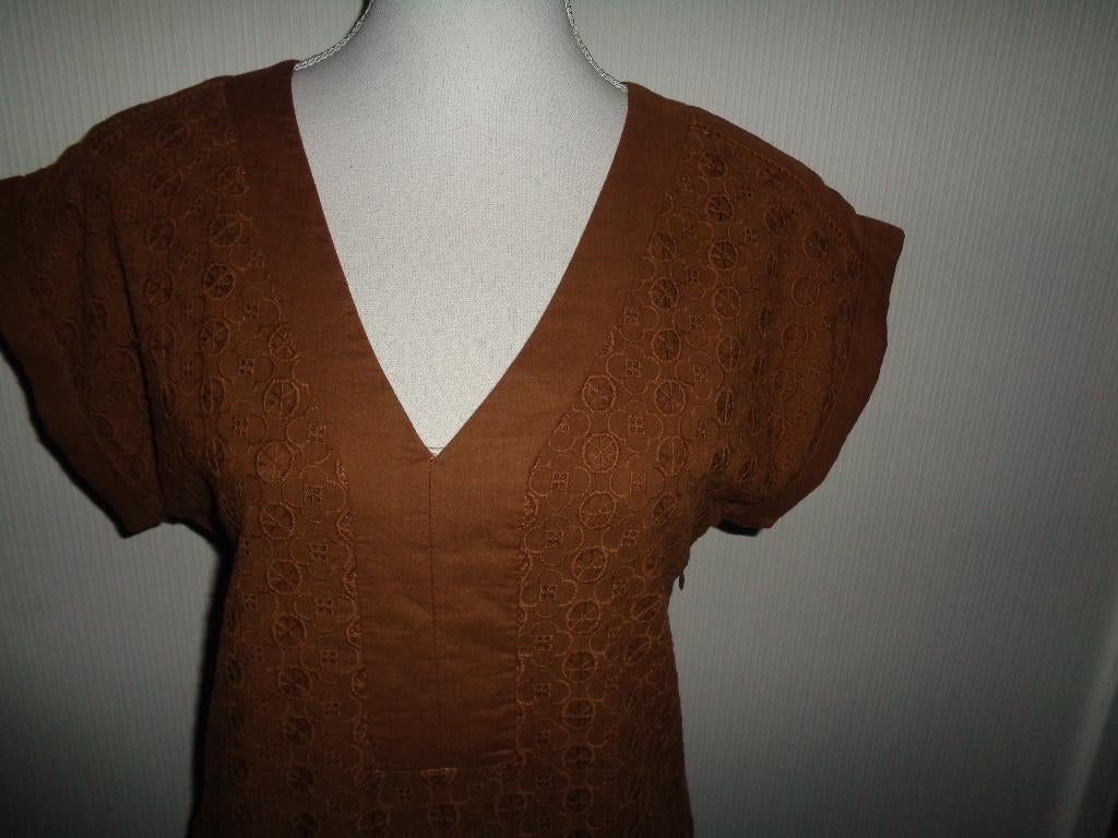 Yera/ el corte ingles maat S  oksel tot oksel 48 cm, Bruin, El corte ingles, Ophalen of Verzenden, Zo goed als nieuw