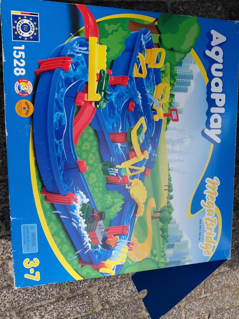 Aquaplay waterbaan Mega Brug 1528, Kinderen en Baby's, Speelgoed | Buiten | Los speelgoed, Ophalen
