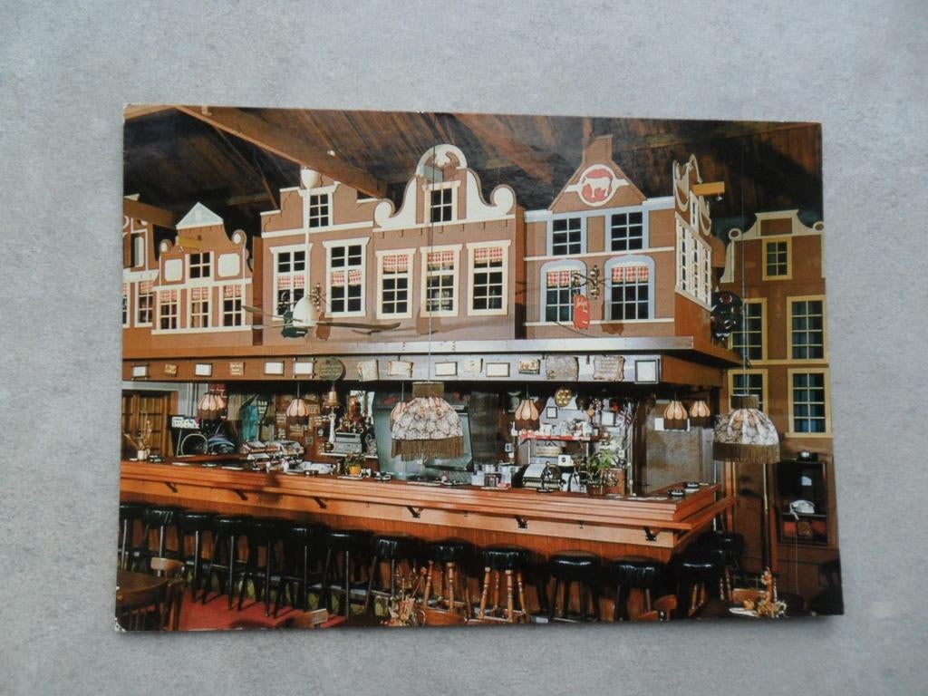 Beekbergen, de Valouwe, interieur bar 1984, Verzenden, 1980 tot heden, Gelopen, Gelderland