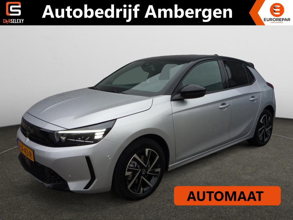 Opel Corsa 1.2 Hybrid (145Pk) GS Keyless Camera Navi Géén, Automaat, 12 maanden, 136 pk, Gebruikt