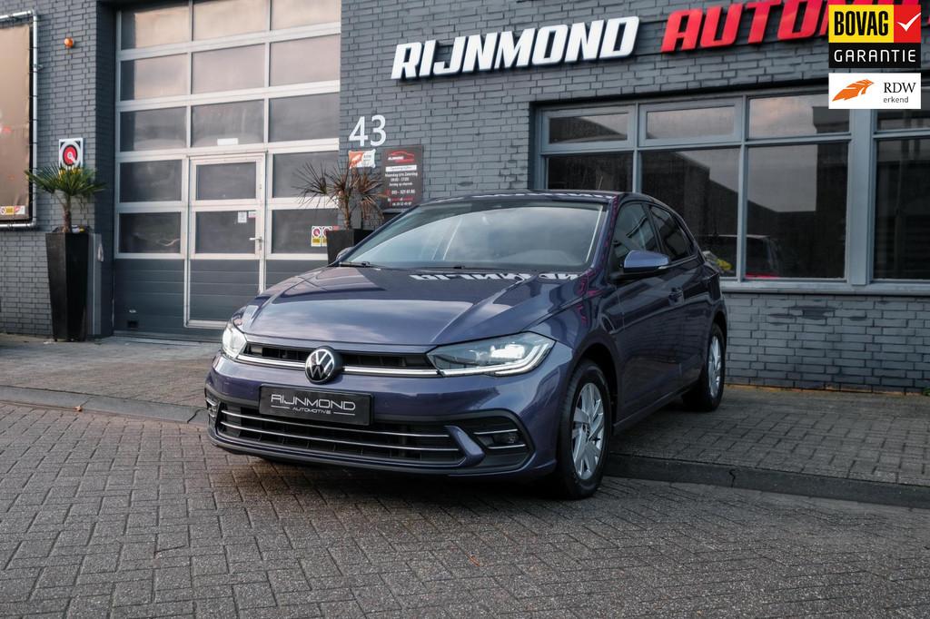 Volkswagen Polo 1.0 TSI Style Trekhaak|IQ-Light |Virtual Coc, Stof, Gebruikt, Zwart, Overige kleuren