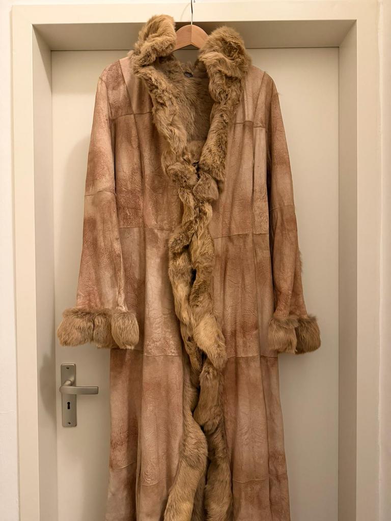 Lammy jas, Ophalen of Verzenden, Zo goed als nieuw, Maat 38/40 (M), Bruin