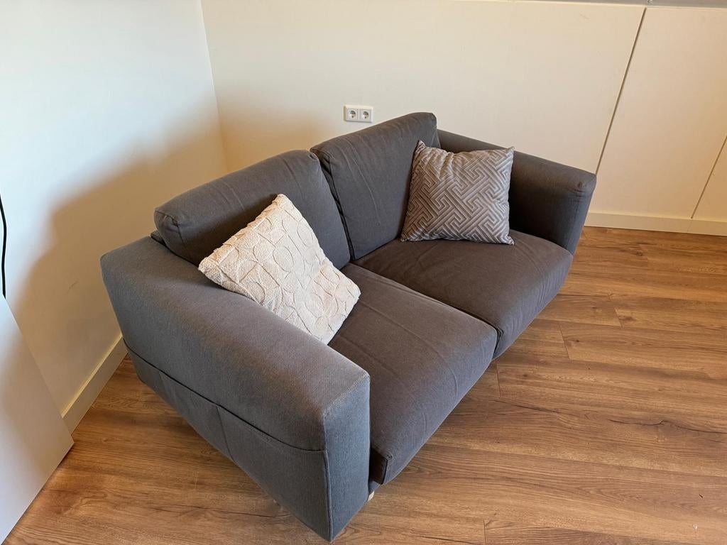 Grijze tweezitsbank ikea, Ophalen, Gebruikt, 150 tot 200 cm, Tweepersoons